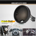 SL 7-inch Motorcycle Led Headlight Bucket With Mounting Bracket Headlamp Housing Cover Modified Accessories.