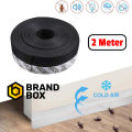 Sealing Strip Insulation Seals Self Adhesive Gap Sealer Window Sticker Cut-Table Seal Strip Sound-Proof And Windproof Door Dust Stopper.
