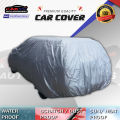 MITSUBISHI PAJERO/HIGH LANDER | TOYOTA PRADO / HILUX Waterproof Dustproof Lightweight Exterior Car Cover Car Body Cover  Silver Color CAR COVER. 