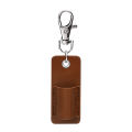 Portable - Lanyard Pen Holder Keychain - Faux PU Leather - Retro - Pen Protector Keyring - Business, Organizer Accessories Gift For Man - Anti-lost. 