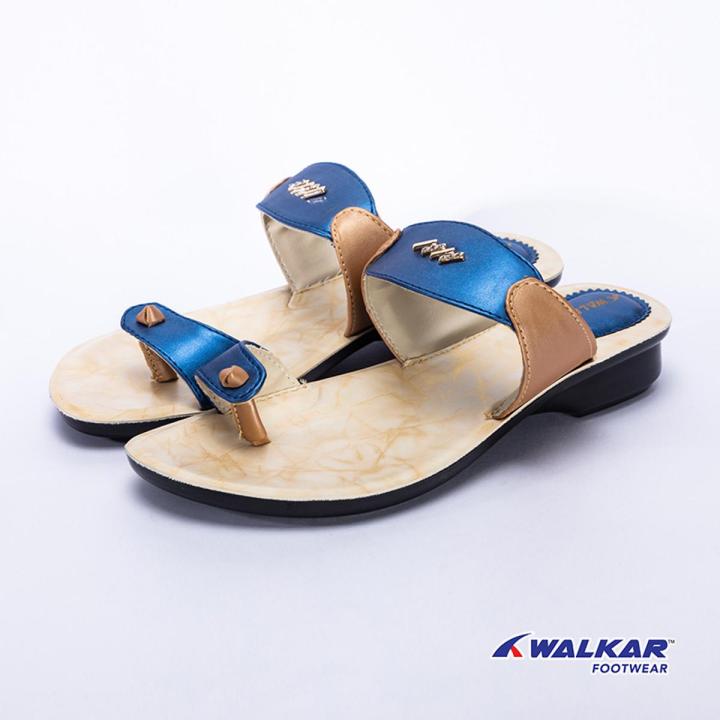 Walkar Ladies Sandal-Blue