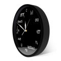 Math Equation Wall Clock Home School Math Teaching Aid Math Class Wall Art Teachers Gift Science Equation Formula Wall Clock KankongAgu.