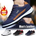 2021 Leather Men Shoes Luxury Brand England Trend Casual Shoes Men Sneakers Breathable Leisure Male Footwear Chaussure Homme. 