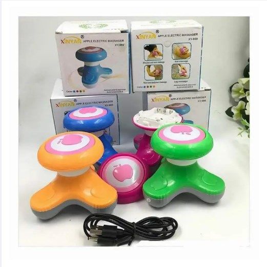 XINYAN Apple Electric Mini Handheld Vibrating Body Massagers & Slimming Muliticolor