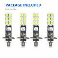 8PCS H1 6000K Super White 80W LED Headlight Bulbs Kit Fog Driving Light.