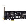PCIe X1 CM8828 7.1CH E-Sports Video Live Broadcast Sound Card Fiber Optic Coaxial Sound Card Module. 