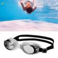 Swimming Goggles with Earplugs Leakproof Adjustable Anti Fog Swim Goggles Black. 