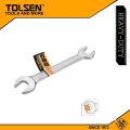 Tolsen (21 X 23Mm) Double Open End Spanner Wrench Cr-V 15059.