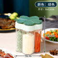 New 5 In 1 Multifunctional Spice Box Combination Seasoning Jar Kitchen Condiment Storage Container Salt Bottle Seasoning Tools.