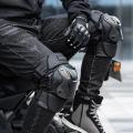 Motorcycle Knee Pads,Protective Knee Guard for Motorcycle Scooter Riding Knee Brace Gear,2 Pcs Adjustable Size with Hard Shell.