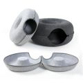 Donut Cat Bed Pet Cat Tunnel Interactive Game Toy Cat Bed Dual-use Indoor Toy Kitten Sports Equipment Cat Training Toy Cat House. 