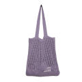 Polyester Fiber Shoulder Bag Eco Friendly Crochet Tote Shopper Handbag for Casual Women Shopping Travel. 