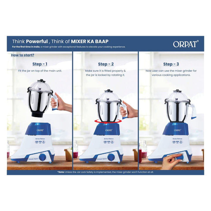 Orpat%20Kitchen%20Platinum%201200%20Watts%20Mixer%20Grinder%20and%20Blender%20with%20Stainless%20Steel%20Blending%20&%20Liquidizer%20Jar%20-%20Image%205