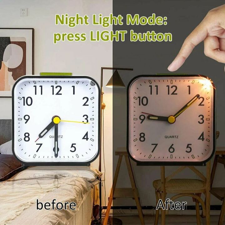Analogue%20Silent%20Alarm%20Clocks%20Small%20Silent%20Non-ticking%20Analog%20Quartz%20Clock%20with%20Light%20Snooze%20for%20Heavy%20Sleepers%20Office%20Bedroom%20-%20Image%205