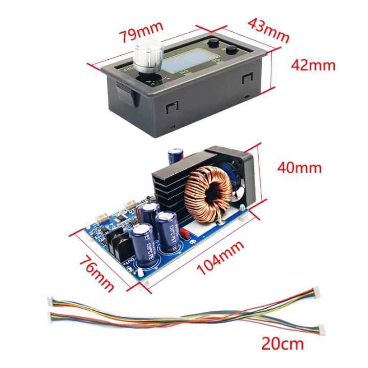 WZ5020L%2020A%201000W%20DC%20DC%20Buck%20Converter%20CC%20CV%20Step-Down%20Power%20Module%20Adjustable%20Voltage%20Regulated%20power%20source%20-%20Image%203
