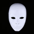 Costume Masks for Party Decoration Accessories DIY Unpainted Mask White Blank Face Mask Masquerade.