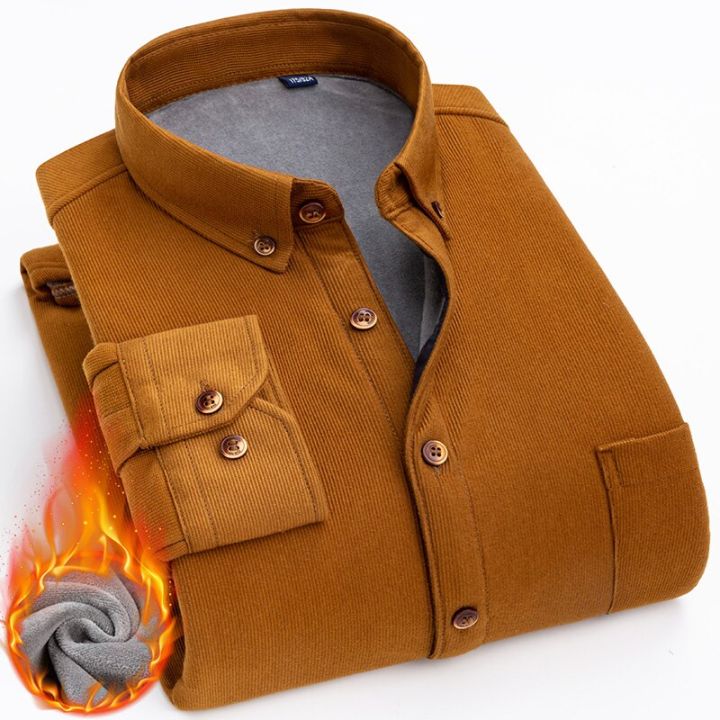 Winter%20Warm%20Thick%20Mens%20Corduroy%20Shirts%20Casual%20Long%20Sleeve%20Solid%20Regular%20Fit%20Business%20Man%20Leisure%20Shirt%202022%20New%20Comfortable%20Tops%20-%20Image%205