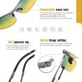 Coolandas 2022 hotochrom Sunglasses en ay ight-Vision olarized Chameleon lasses riing 400 Sun lasses Oculos e Sol.