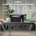XDOBO Party 1981 300W Super Power Portable Wireless Speaker with Two Microphones-black. 