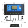 Usb পোর্ট সহ 20a 12v সোলার চার্জ কন্ট্রোলার - solar charge controller.