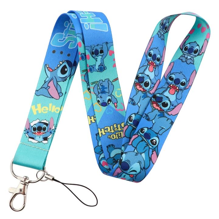 Lilo%20Stitch%20Cute%20Couples%20Lanyard%20For%20Keys%20Chain%20Credit%20Card%20Cover%20Pass%20Mobile%20Phone%20Charm%20Straps%20ID%20Badge%20Holder%20Key%20Accessories%20-%20Image%202