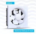 National Deluxe Heavy Duty Exhaust Fan 8 Inch - Keep Space Well-Ventilated With Heavy-Duty 8-Inch Exhaust Fan. 