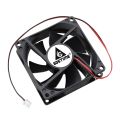 Gdstime DC 5V 12V 24V 48V 80mm 8025 Computer Case Fan 80x80x25mm PC Case CPU Brushless Cooling Fan Hydraulic/Dual Ball Radiator-5V Hydraulic XH2.54-1Pcs 8025 fan. 