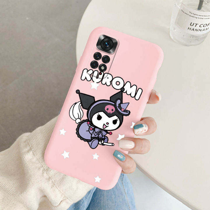 Cute%20Phone%20Case%20For%20Xiaomi%20Redmi%20Note%2011%2011S%2012%20Not11%20Note12%20Pro%204G%20Girl%20Kuromi%20Hello%20Kitty%20Anime%20Silicone%20Soft%20TPU%20Back%20Cover%20-%20Image%207
