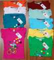 Girls Multicolour T-shirt 4 pes pakag.
