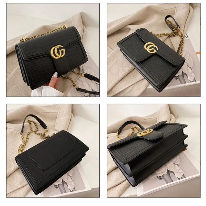 Luxury%20Crocodile%20Pattern%20Women's%20Shoulder%20And%20Crossbody%20Bag%20-%20Image%209