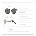 New Decorative Small Bee Sunglasses Women's Decorative Gold Frame Oval Sun Glasses Outdoor Driving Eyewear UV400 Gafas De Sol. 