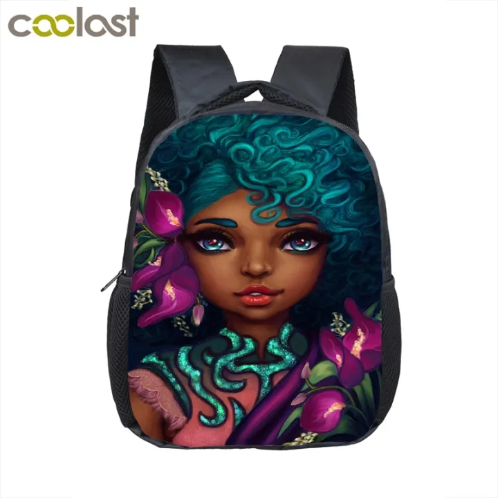 12%20inch%20cartoon%20cute%20afro%20girl%20backpack%20children%20school%20bags%20brown%20beauty%20princess%20kids%20kindergarten%20backpack%20baby%20toddler%20bag%20-%20Image%204