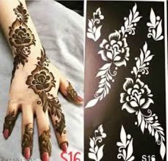 Henna%20sticker%20simple%20design%20for%20hand%20stencils%201pair%20(Randomly)%20-%20Image%202