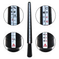 Triangular plastic four-purpose ruler ring rod, ring ring, Udo diameter, Odar, mix and match ring size measuring tool.