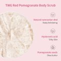 Exfoliating Scrub Pomegranate Seed Tender Skin Body Deep Cleansing Remove Dead Skin Softens Cuticles Whitening Shrink Pores 200g. 