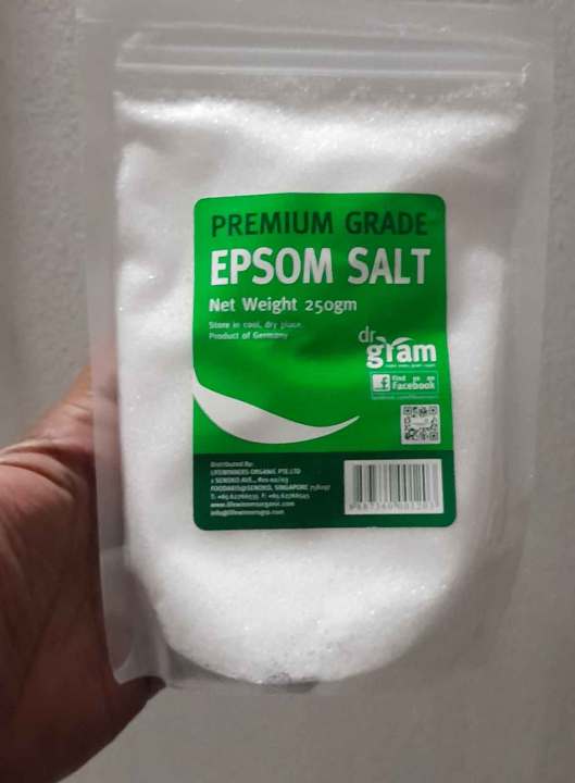 Premium Grade Epsom Salt 250gm