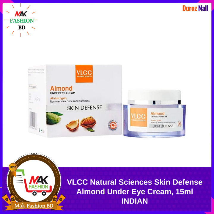 VLCC Natural Sciences Skin Defense Almond Under Eye Cream 15g INDIAN