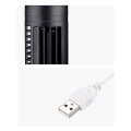 New USB Tower Fan Bladeless Fan Tower Electric Fan Mini Vertical Air Conditioner, Bladeless Standing Fan. 