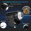 Motorcycle Or Car Mini Drivig Fog Light 1 Pcs 2 Colour White And Yellow and flash. 