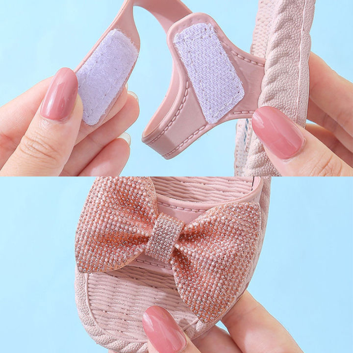 Baby%20Girls%20Bowknot%20Sandals%20Soft%20Sole%20Beach%20Shoes%20Toddlers%20Newborn%20Infant%20Summer%20Shoes%20-%20Image%204