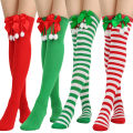 Over Knee Thigh Socks Knee-High Warm Stocking Women Boot Sock Leg Warmer High Socks For Daily Wear Xmas Party Cosplay. 