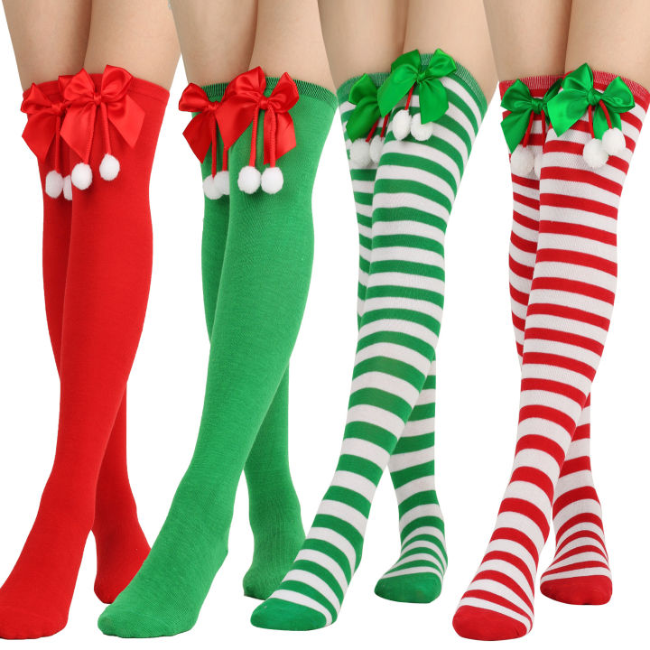 Over%20Knee%20Thigh%20Socks%20Knee-High%20Warm%20Stocking%20Women%20Boot%20Sock%20Leg%20Warmer%20High%20Socks%20For%20Daily%20Wear%20Xmas%20Party%20Cosplay%20-%20Image%202