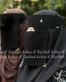 Arabian Niqab Collection 7 Inch Pendant Niqab, Short Niqab, and 1-Part Nikab Hijab for Muslim Women - Stylish Arabian Pendant Nikab & Short Arabic Niqab - Lebas-E Tayibah. 