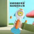 Baby early education toys that can chew on gum and soothe brain. Puzzle baby's hand to beat the drum. Newborn's ringing 0-1. 