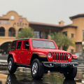 1:32 Jeep Wrangler Sahara Die-Cast Vehicles Alloy Model Car Toys For Gift Collection.