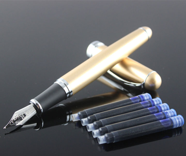 【EIEGANT Store】hot sell JINHAO X750 Colors 0.5mm fountain pen school stationery luxury brand Business pens