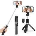 New XT02 70cm Stretchable Integrated Multi-function Selfie Stick Tripod Light Smartphone Support Mobile Phone Stand 360 Degree - Selfie Stick. 