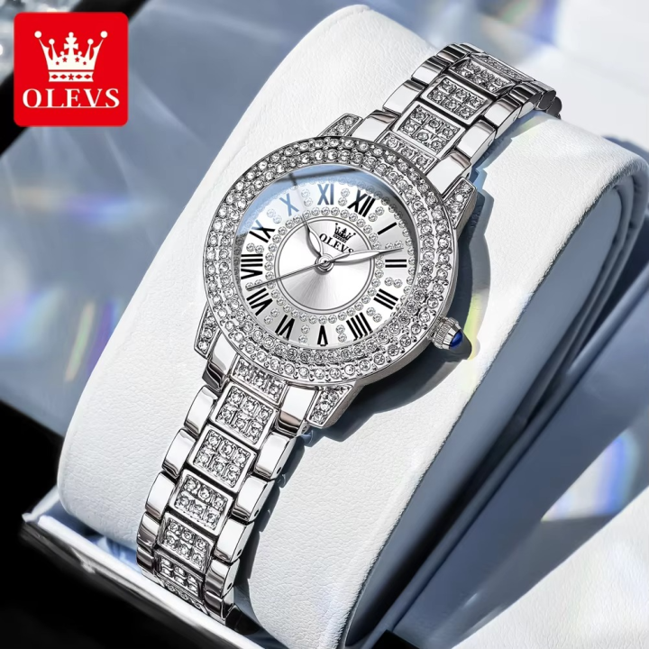 Olevs%20Stainless%20Steel%20Strap%20&%20Alloy%20Case%20Classic%20Analog%20Quartz%20Wristwatch%20for%20Women%20%E2%80%93%20Ladies%20Watch%20Gift%20Model%209943%20-%20Image%207