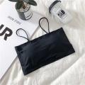 Comfortable Slim Belt Stylish Pad Removable Soft Tank Top Tube Teenagers Bra - One Piece - Ideal Bra For Girls. 