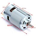 D775 মোটর Double Ball Bearing 775 Motor DC12v-18V, 21000RPM. 